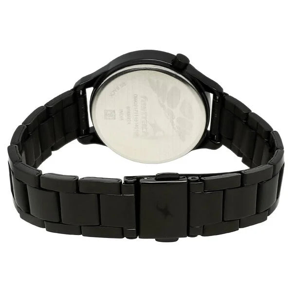 Fastrack 6188NM02 | Fastrack Road Trip Quartz Analog Bicolour Dial Stainless Steel Strap Watch for Girls