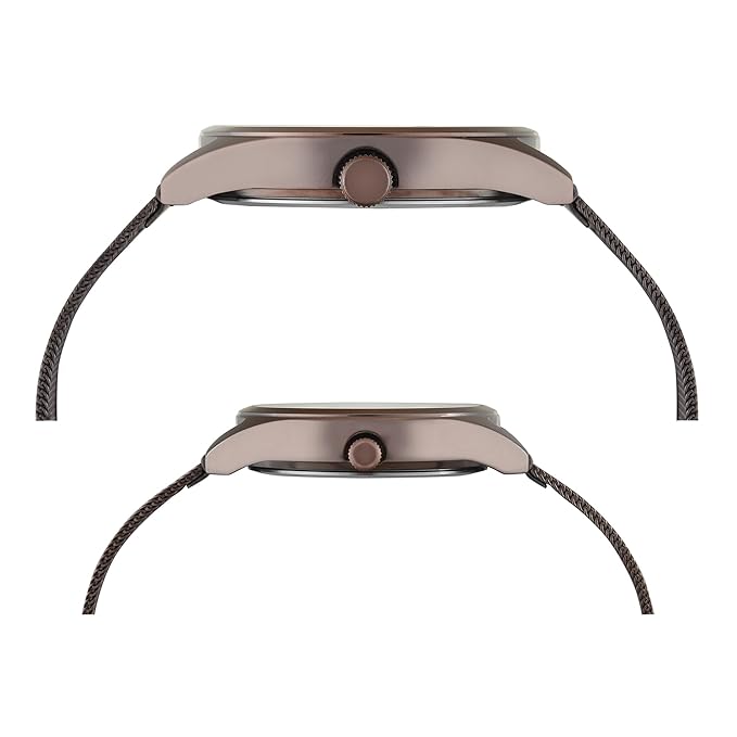 Timex TW00PR353 | TIMEX Trendline Brown Round Dial Analog
