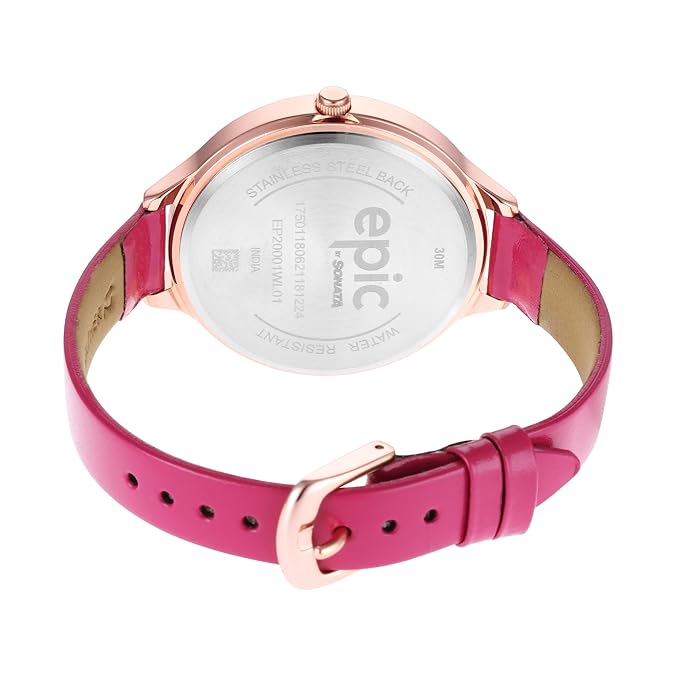 Sonata Epic EP20001WL01 | Sonata Epic Gents Analog Watch
