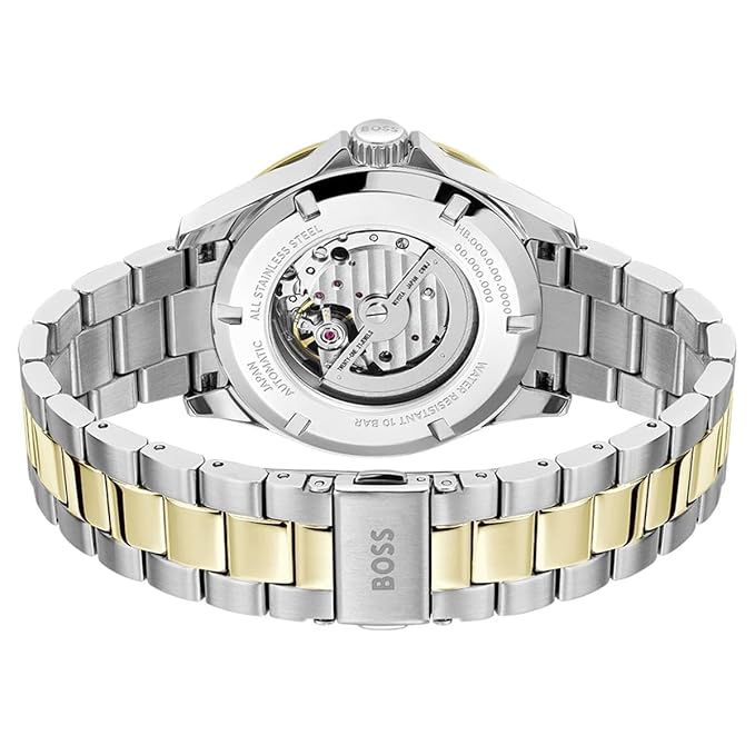 Boss 1514201 | Troper Men Automatic Blue Dial Analog Stainless Steel Watch