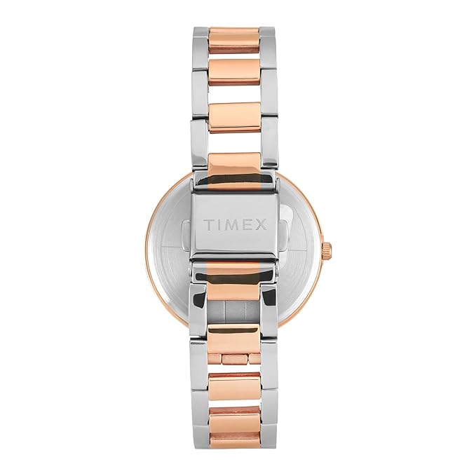 TW000X278 | Women Quartz Silver Dial Analog Stainless Steel Watch