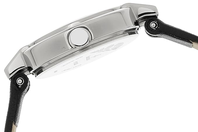 Fastrack 6113SL01 | Fastrack Quartz Analog Black Dial Leather Strap Watch for Girls