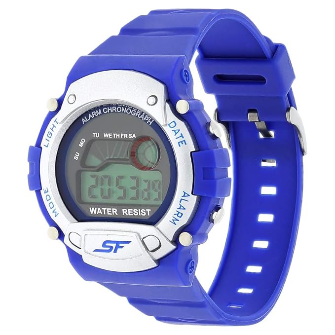 Sonata NR7982PP07 | SF Digital Grey Round Dial Men's Casual