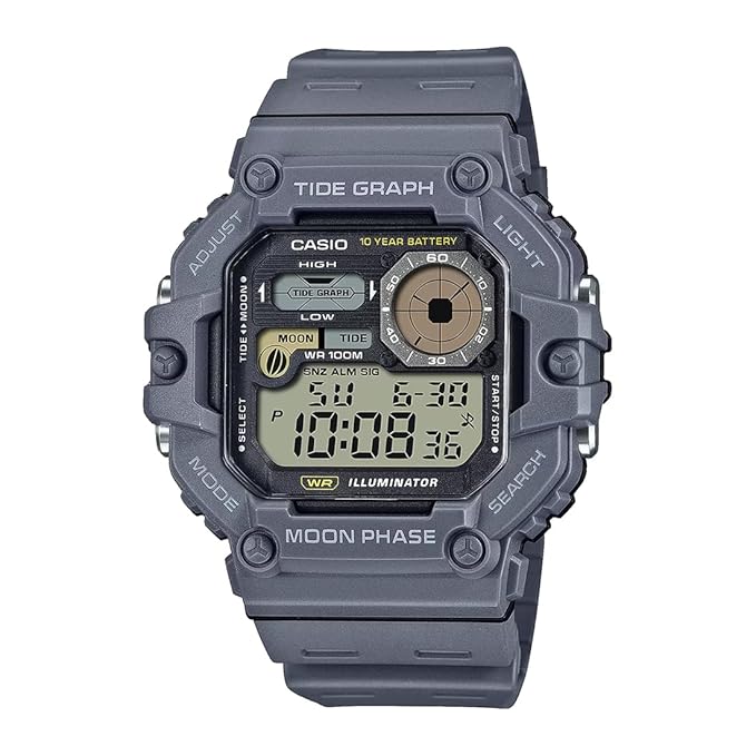 Casio A2249 | Casio Youth Digital Black Dial Men WS-1700H-8AVDF
