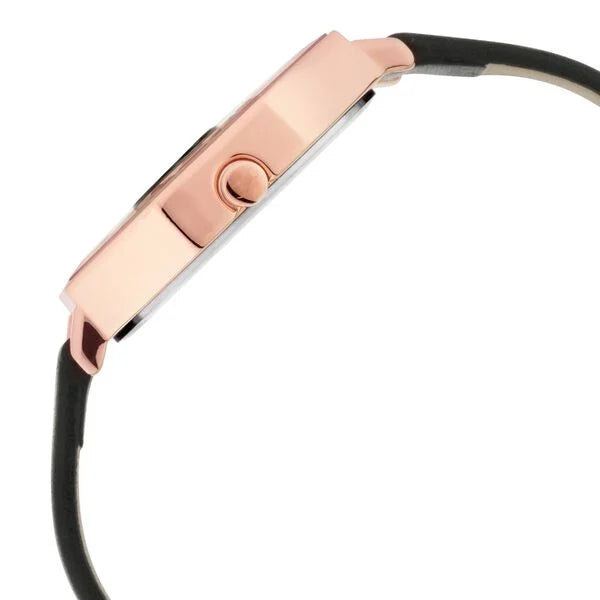 Fastrack 6226WL01 | Fastrack Paint Me Quartz Analog Black Dial Leather Strap Watch for Girls