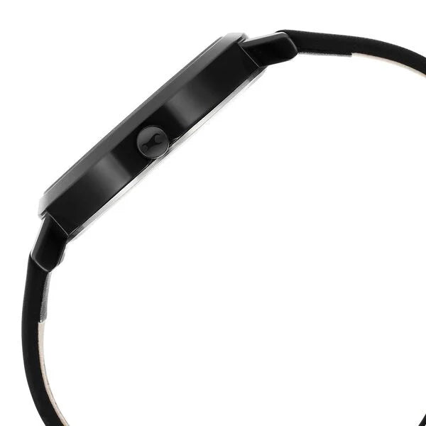 Fastrack NR6230NL02 | Fastrack Style Up Black Dial Leather Strap Watch for Girls