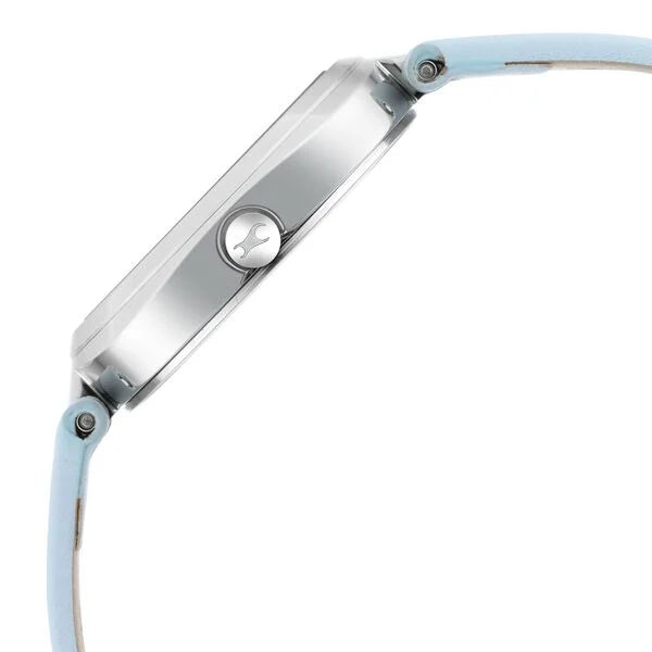 Fastrack 6247SL02 | Fastrack Stunners Quartz Analog Blue Dial Leather Strap Watch for Girls