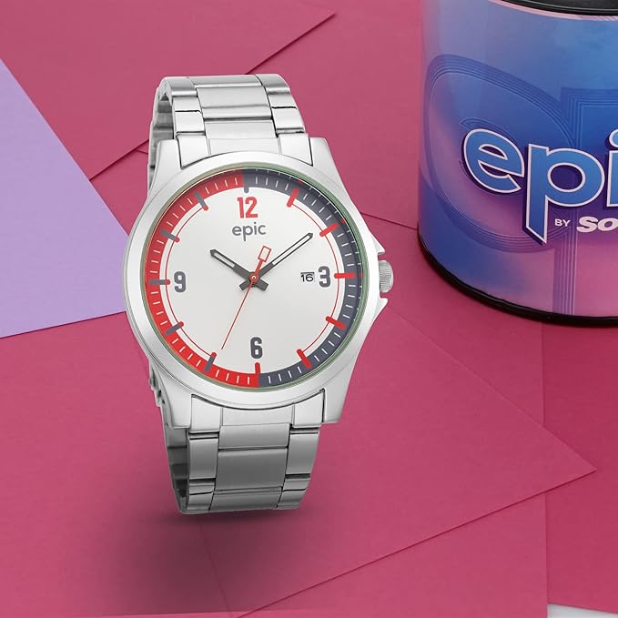 Sonata Epic EP10001SM01 | Sonata Epic Gents Analog Watch