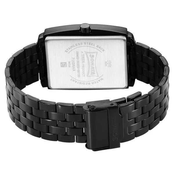 Sonata 7143NM01 | Sonata Utsav Quartz Analog Blue Dial Watch for Men