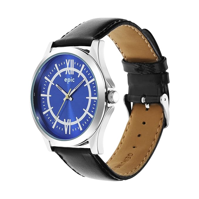 Sonata Epic EP1001SL02 | Sonata Leather Men Epic Gents Analog