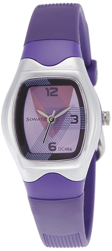 Sonata NJ8989PP01C | Sonata Analog Purple Dial Women's Watch