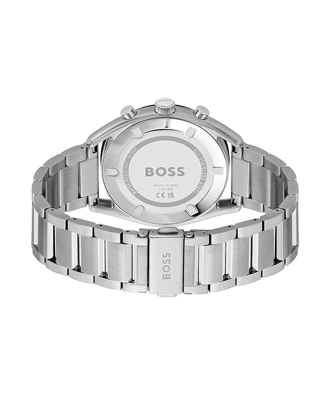Boss 1514093 | Top Men Quartz Blue Dial Chronograph Stainless Steel Watch.