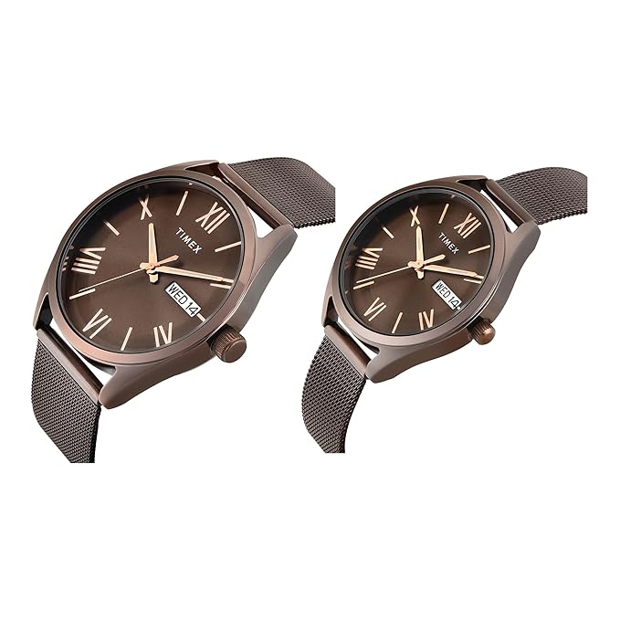 Timex TW00PR353 | TIMEX Trendline Brown Round Dial Analog