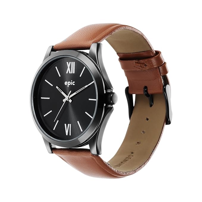 Sonata Epic EP10001NL01 | Sonata Leather Men Epic Gents Analog