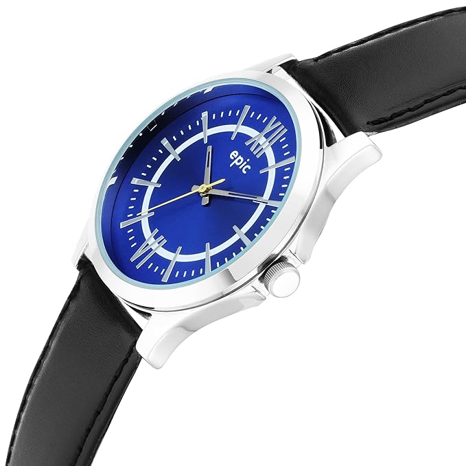 Sonata Epic EP1001SL02 | Sonata Leather Men Epic Gents Analog