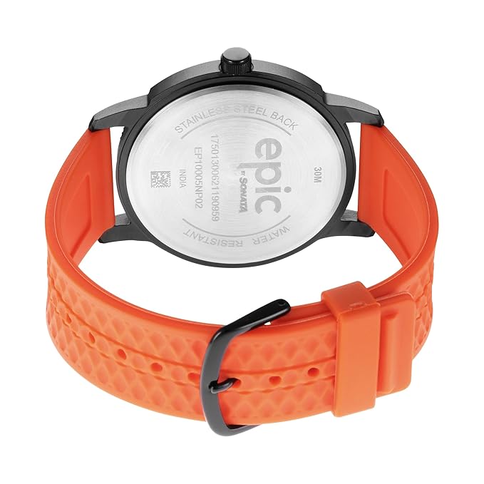 Sonata Epic EP10005NP02 | Sonata Leather Men Epic Gents Analog