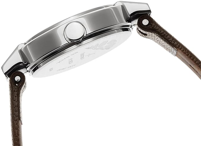 Fastrack 6113SL04 | Fastrack Quartz Analog Grey Dial Leather Strap Watch for Girls