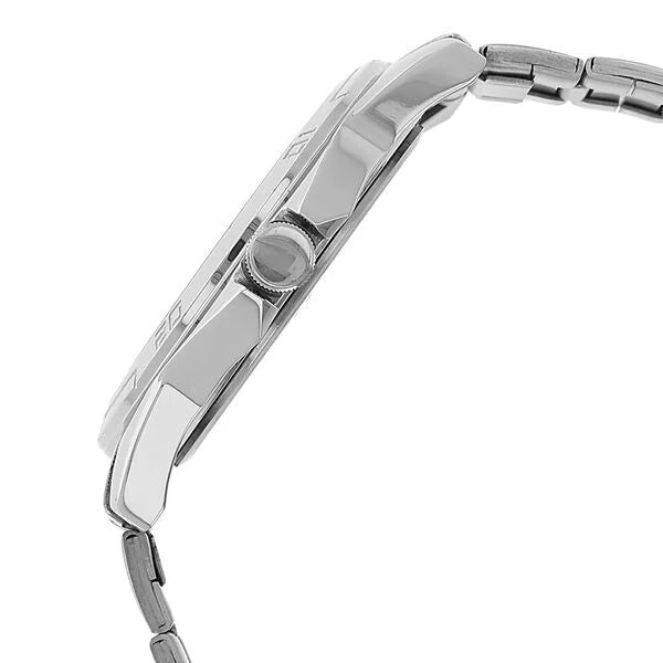 Sonata NK77001SM02 | Sonata Quartz Analog White Dial Stainless Steel Strap Watch for Men