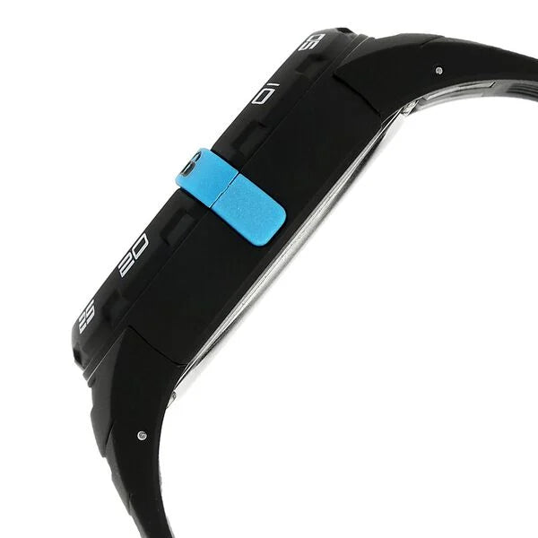 Sonata 77041PP03J | SF Digital Dial Black Plastic Strap Watch for Men
