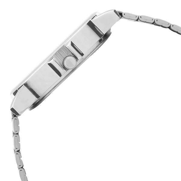 Sonata 77083SM01 | Sonata Quartz Analog with Day and Date White Dial Stainless Steel Strap Watch for Men