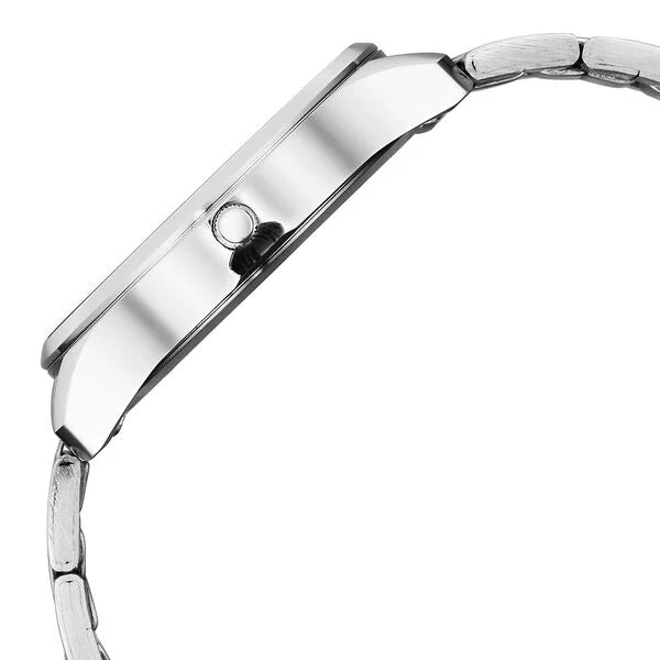 Sonata 77163SM09 | Sonata Ease Watches For Men With Metal Strap And Red Dial