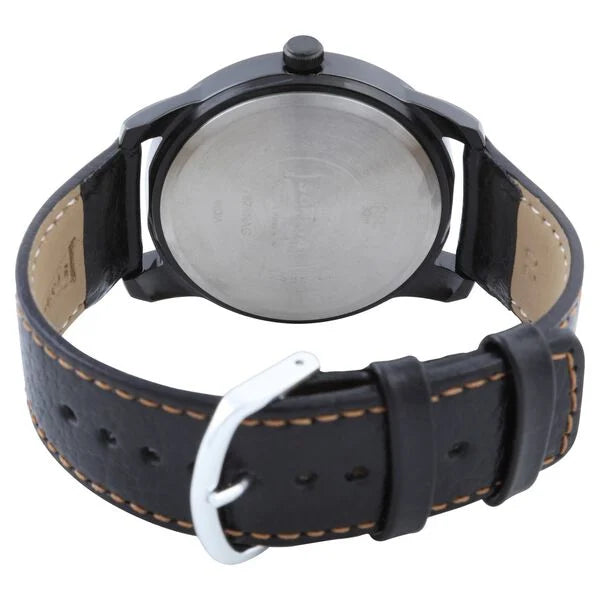 Sonata NR7924NL01 | Sonata Quartz Analog Black Dial Leather Strap Watch for Men