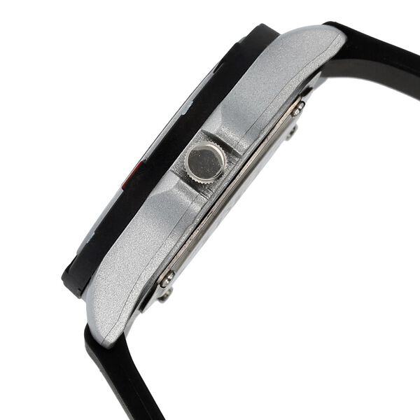 Sonata NS7930PP02 | SF Quartz Analog Black Dial Plastic Strap Watch for Men