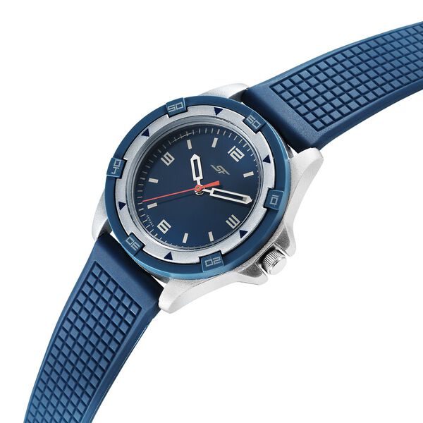 Sonata 7930PP21 | SF Sporty Blue Dial Polyurethane Strap Watch for Men