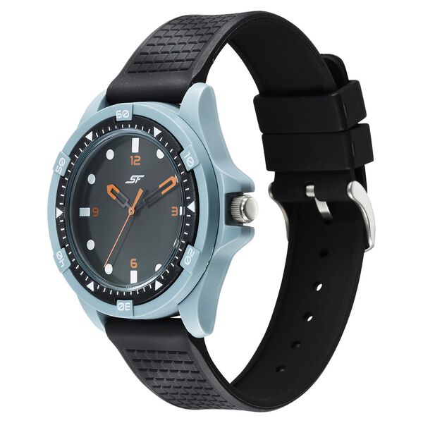Sonata 7930PP24 | SF Sporty Grey Dial Polyurethane Strap Watch for Men