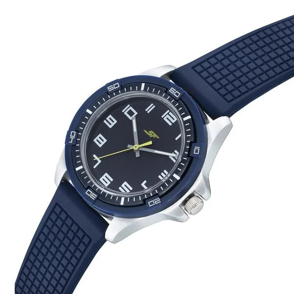 Sonata 7930PP33W | SF Sporty Analogs Quartz Analog Blue Dial Blue Plastic Strap Watch For Men