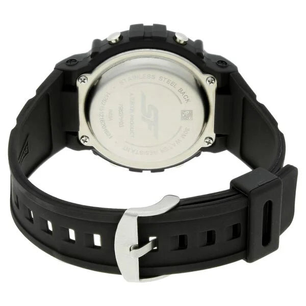 Sonata NS7982PP03 | SF Digital Round Dial Plastic Strap Watch For Men