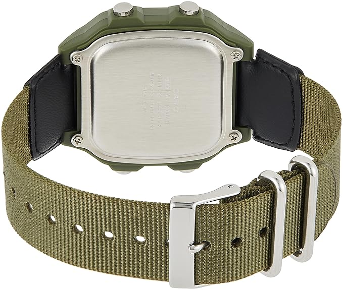 Casio D101 | Casio Youth Series Digital Grey Dial Men's Watch - AE-1200WHB-3BVDF