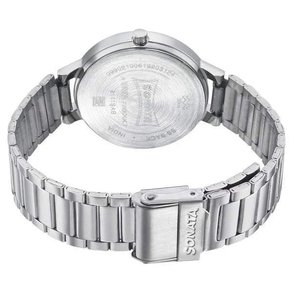 Sonata NS8141SM07 | Sonata Play Blue Dial Women Watch With Stainless Steel Strap