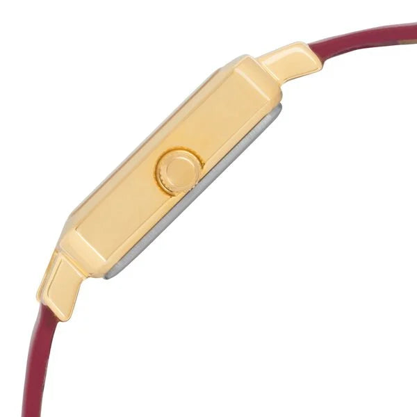 Sonata 8152YL02 | Sonata Splash Champagne Dial Women Watch With Leather Strap