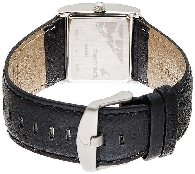 Fastrack 6055SL02 | Fastrack Quartz Analog Yellow Dial Leather Strap Watch for Girls