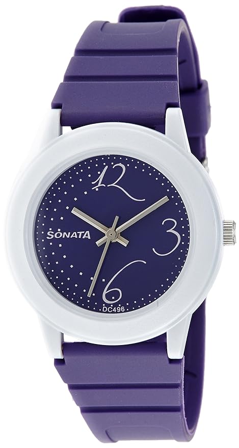 Sonata NJ8989PP01C | Sonata Analog Purple Dial Women's Watch