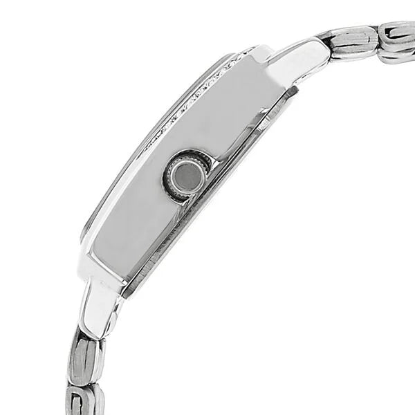 Sonata NJ87001SM01AC | Sonata Quartz Analog White Dial Stainless Steel Strap Watch for Women