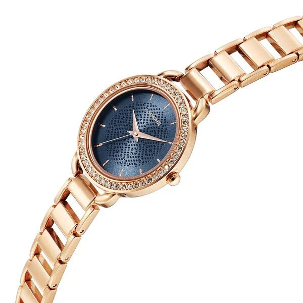 Sonata 87052WM02 | Sonata Wedding Quartz Analog Blue Dial Metal Strap Watch for Women