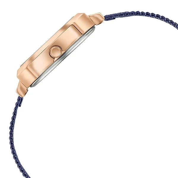 Sonata 87072KM02 | Sonata Modern Edit Quartz Analog Blue Dial Stainless Steel Strap Watch For Women