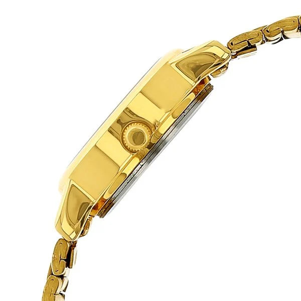 Sonata NS8976YM09W | Sonata Quartz Analog Champagne Dial Stainless Steel Strap Watch for Women