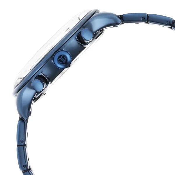Titan 90102QM01 | Titan Urban Magic Blue Dial Multial Stainless Steel Strap watch for Men