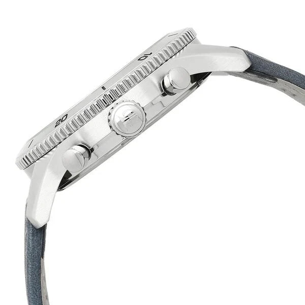 Titan 90105KL02 | Titan Chronograph Blue Dial Leather Strap watch for Men