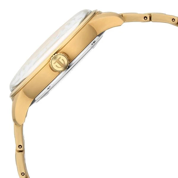 Titan 90110YM01 | Titan Golden Heart Skeletal Automatic Analog with Silver Dial Yellow Gold Stainless Steel Strap Watch for Men