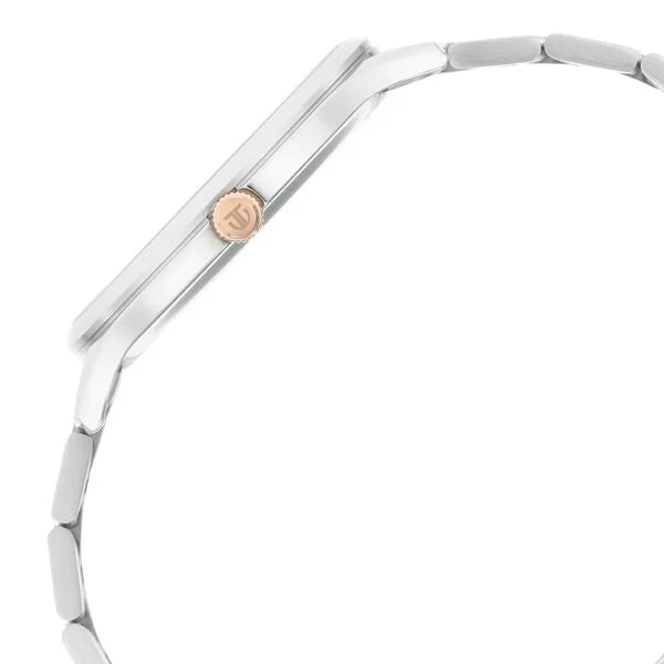 Titan 90142KM01 | Titan Classique Slimline Silver Dial Analog with Date Stainless Steel Strap watch for Men
