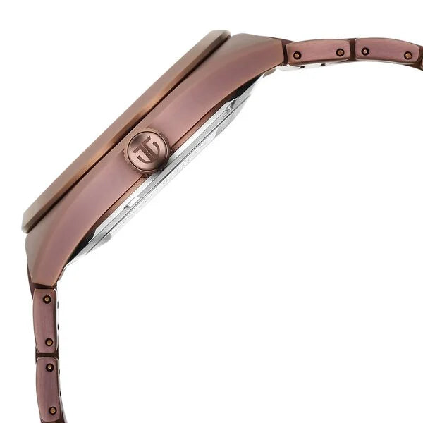 Titan 90221QM01 | Titan Nexus Skeletal Automatic Analog with Brown Dial Brown Stainless Steel Strap Watch for Men