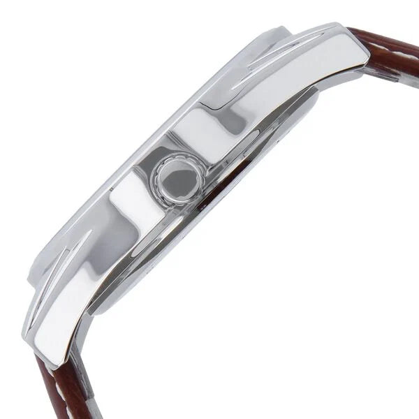 Titan 9322SL06 | Titan Quartz Multifunction Silver Dial Leather Strap Watch for Men