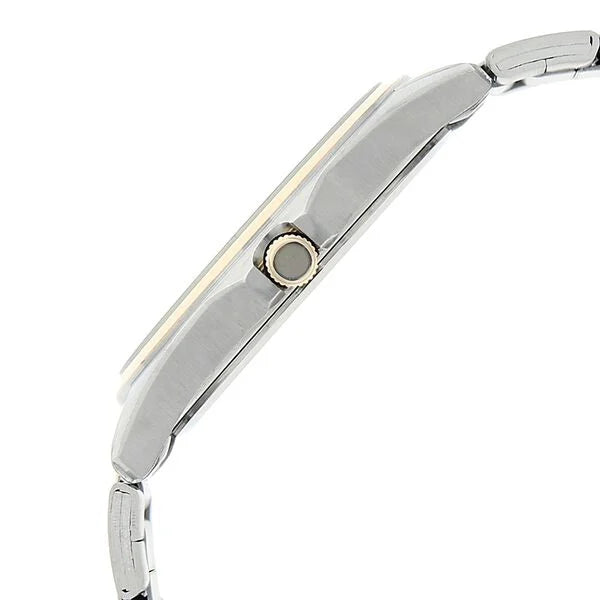 Titan 9439BM01 | Titan Quartz Analog White Dial Metal Strap Watch for Men