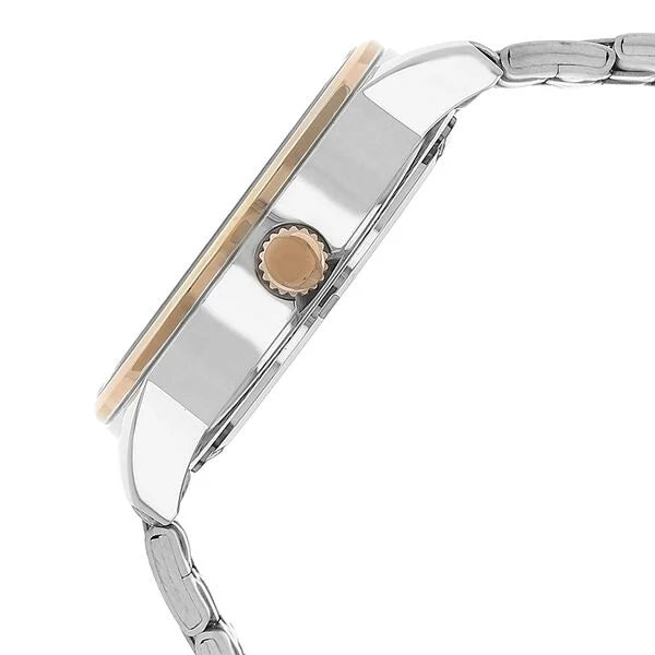 Titan 9441KM02 | Titan Analog with Date White Dial Stainless Steel Strap Men