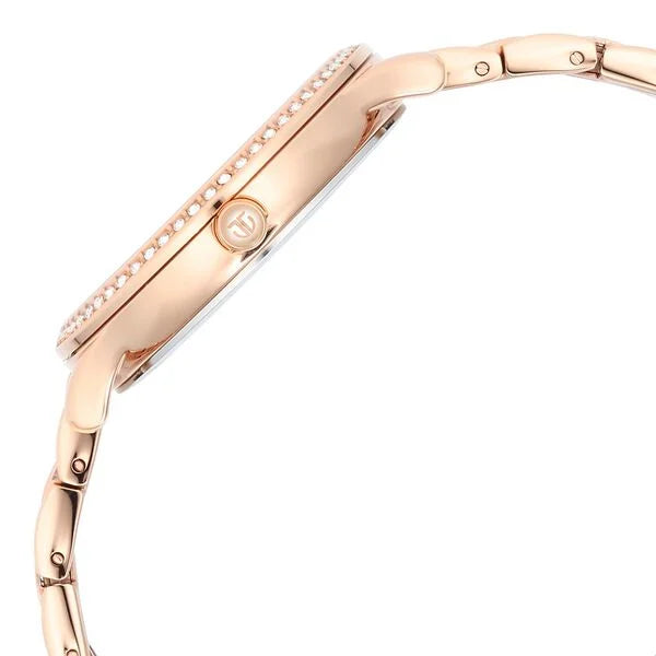 Titan 95209WM01 | Glitz Rose Gold Dial Stainless Steel Strap Watch for Women