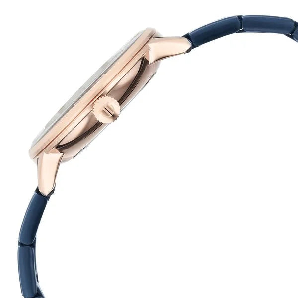 Titan 95248KM02 | Titan TGIF Quartz Analog Blue Dial Blue Stainless Steel Strap Watch for Women